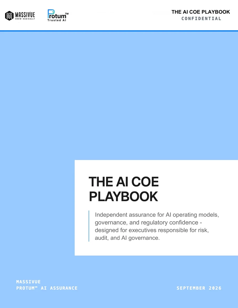 Cover of The AI CoE Playbook