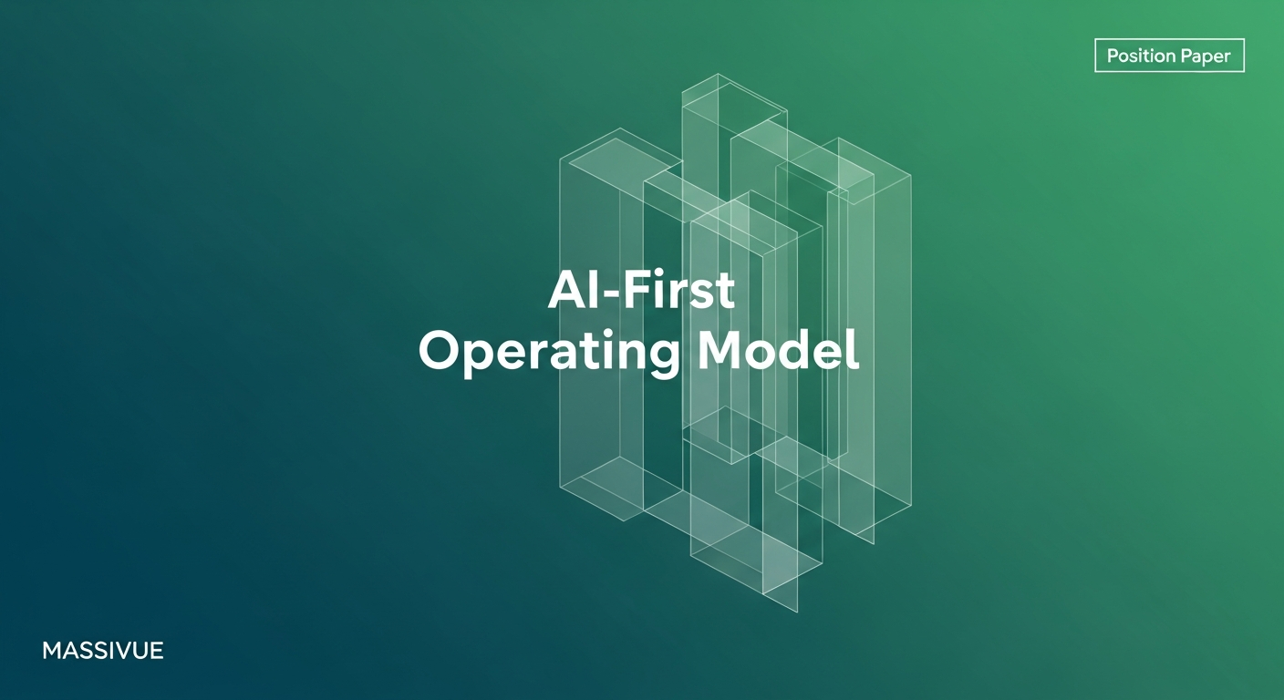 AI-First Operating Model: A Framework for Enterprises Beyond Pilots