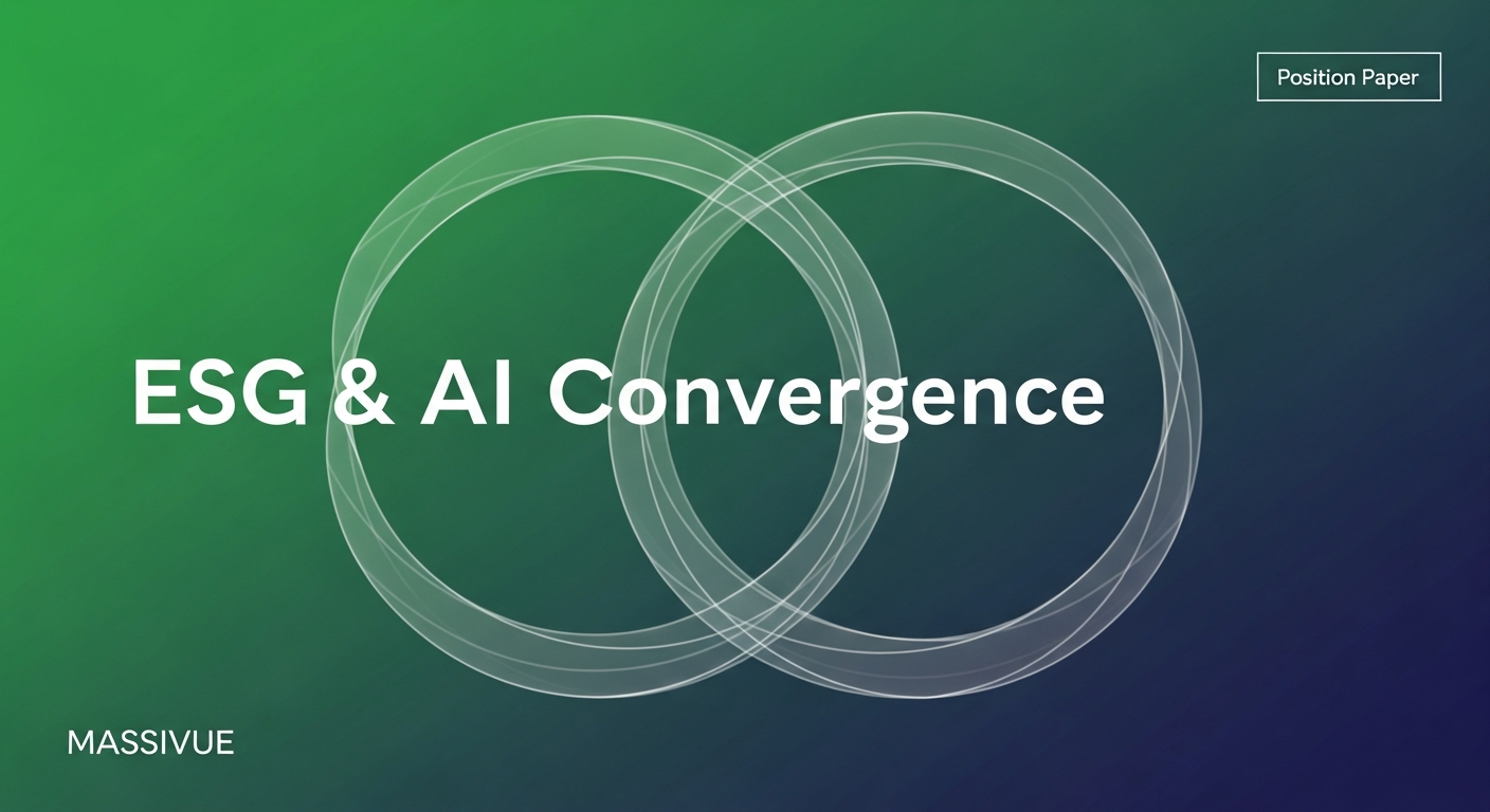 ESG and AI: The Convergence Enterprise Leaders Are Missing